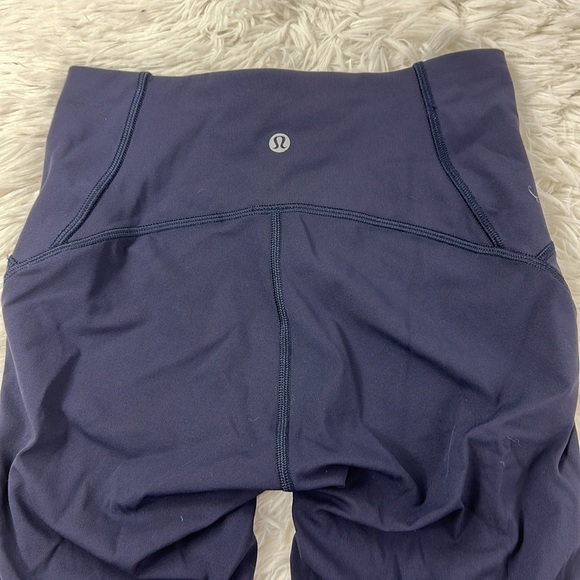 Lululemon Lean In Crop (17") Midnight Navy - Picture 7 of 7